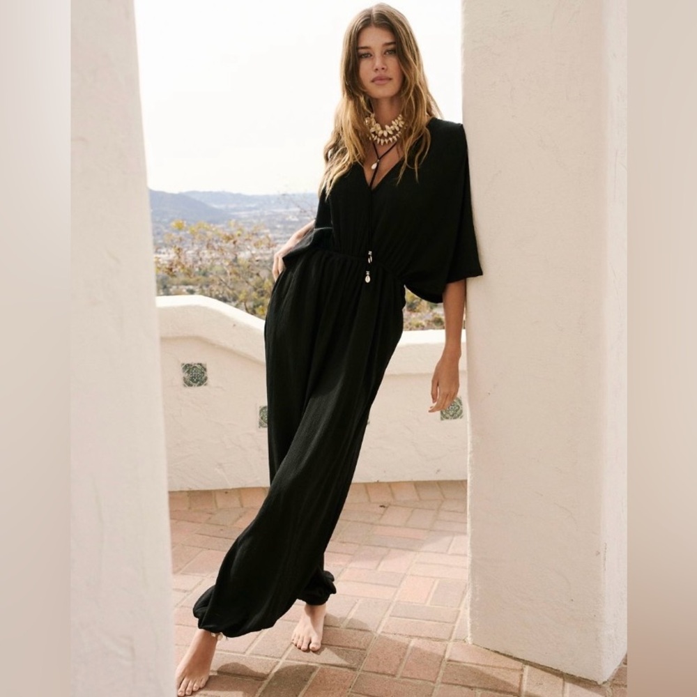 NWT Free People Venus one piece in black - XS